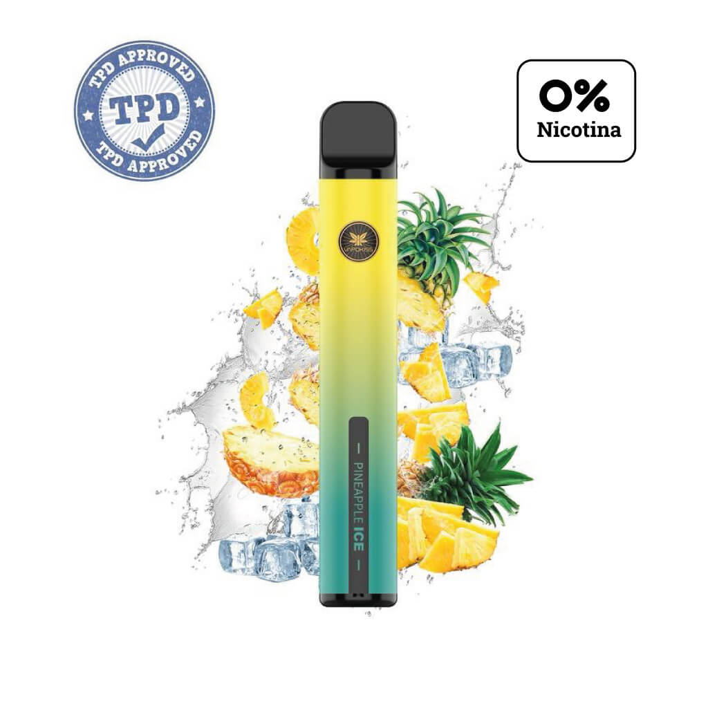 Modelo Jack 800T<br>Pineapple Ice Sin Nicotina