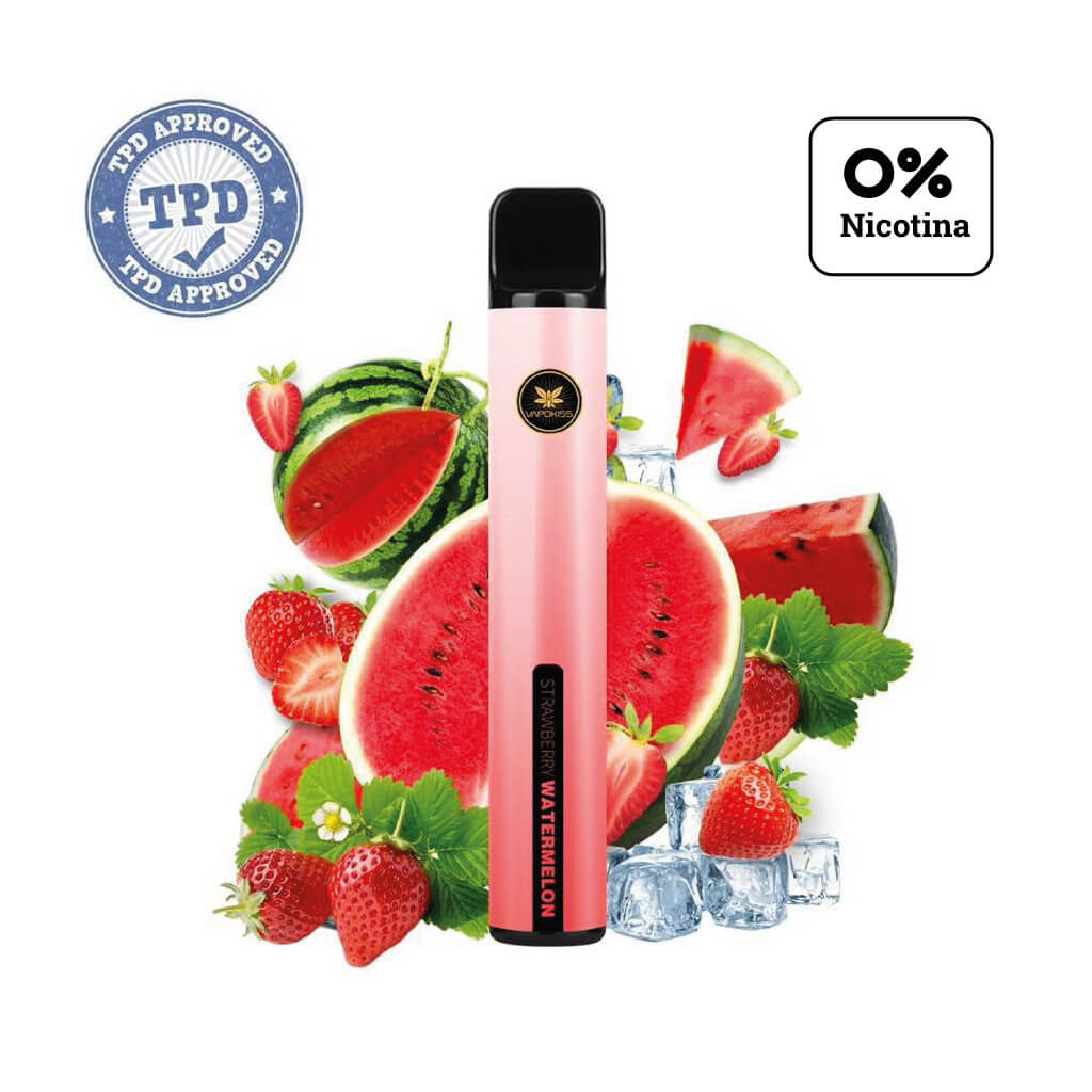 Modelo Jack 800T<br>Strawberry Watermelon Sin Nicotina
